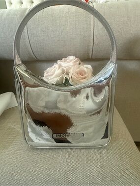 Simon Miller Chrome Snap Bag